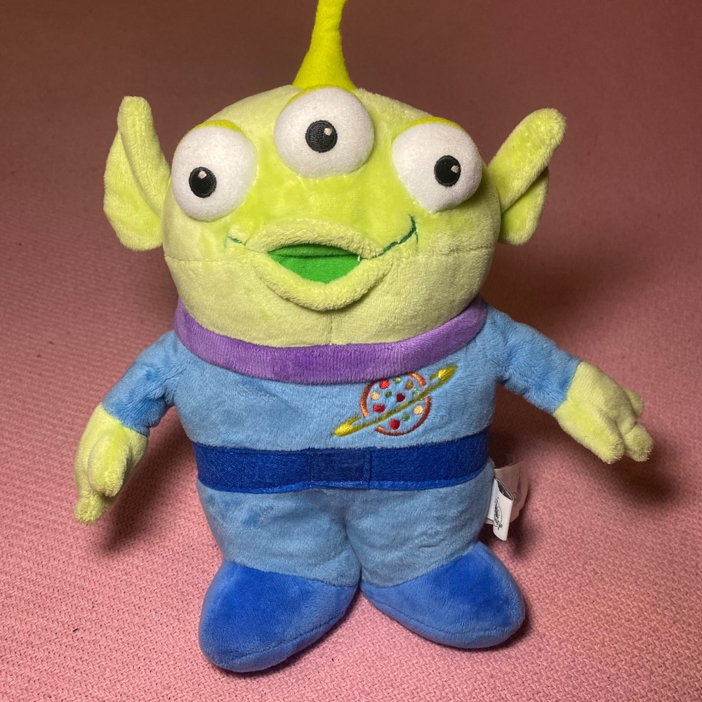 Disney Parks Pixar Toy Story Alien Plush Little Green Man Pizza Planet 11 Inch